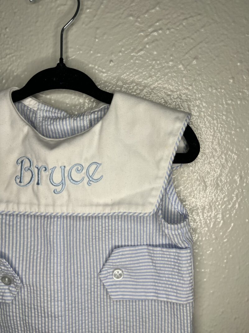 ‘Bryce’ embroidered smock outfit | 6-months