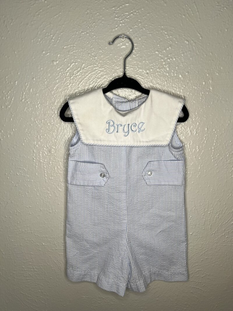 ‘Bryce’ embroidered smock outfit | 6-months - Image 3
