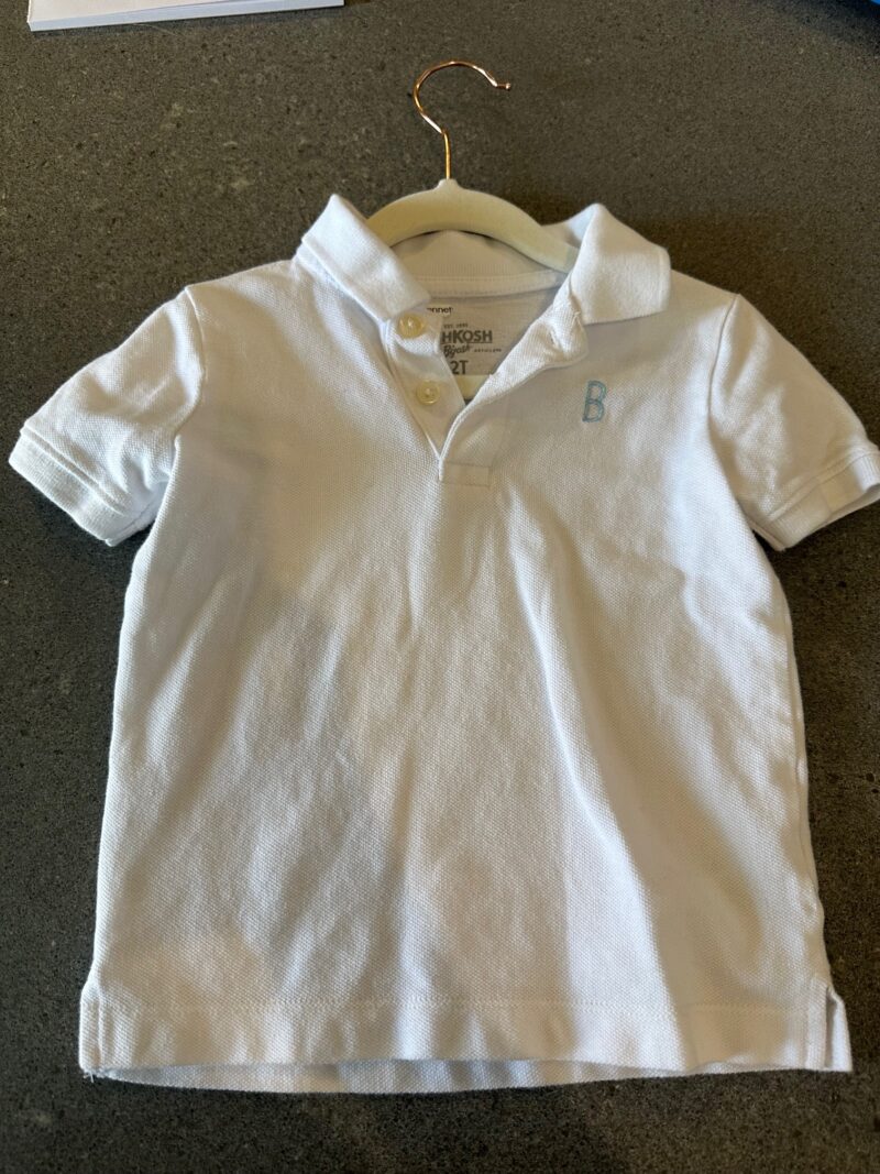 White B Polo